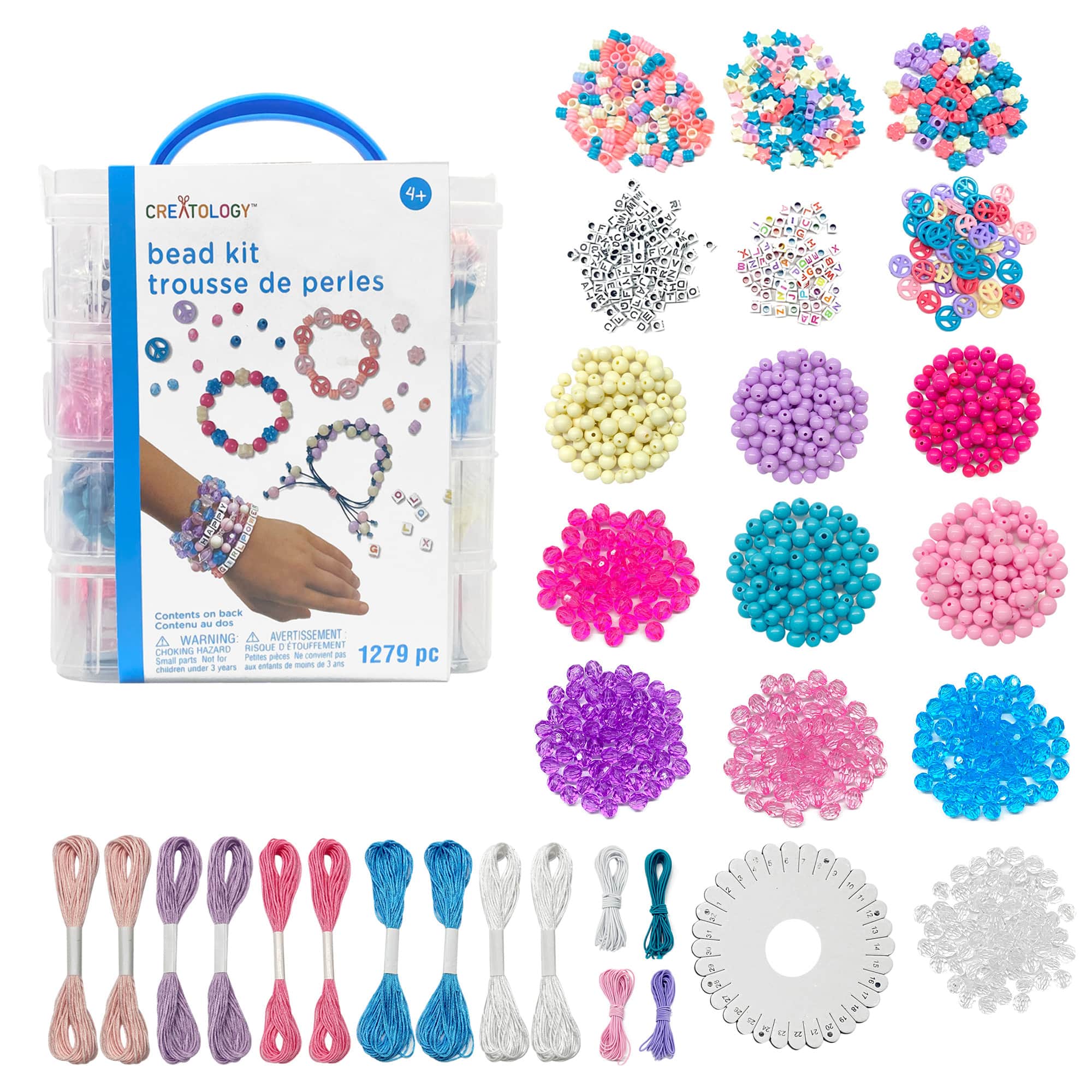 Pastel Bead Kit Box by Creatology™